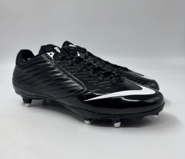 *RARE Nike Vapor Speed Low Detachable Cleats Black White 643160-010 Mens Size 9*