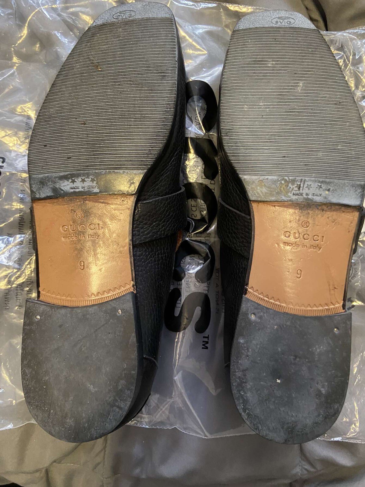 GUCCI Man’s Dark brown Dress horse bit shoes loafers brand size 10.5 D