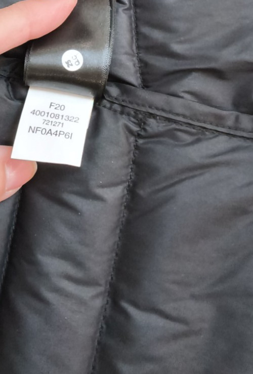The North Face Pro Down Puffer Jacket Women’s M Black 700FP Mock Neck #W4929
