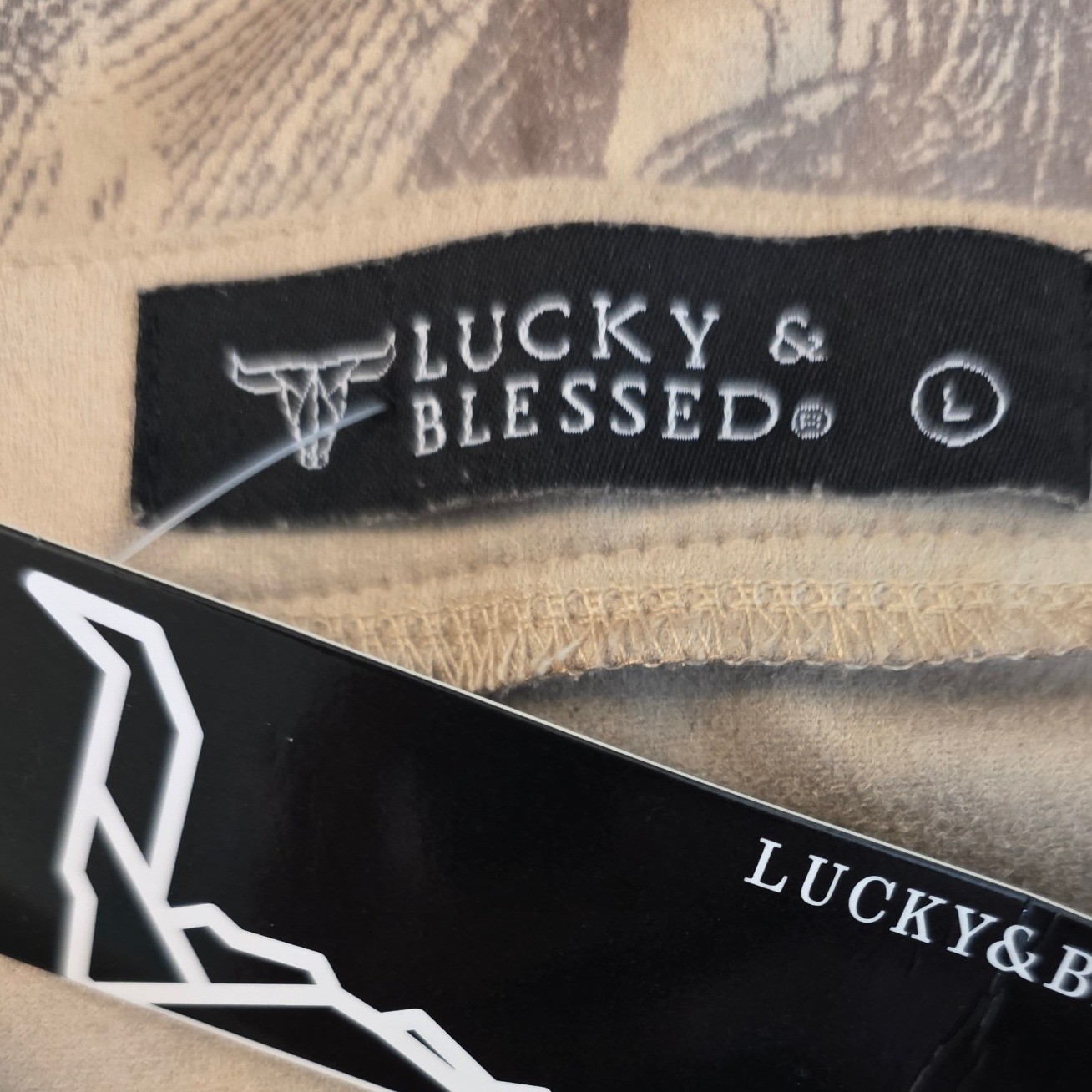 Lucky & Blessed Large Faux Suede Fringe Tassel Cowgirl Short Skirt Western New