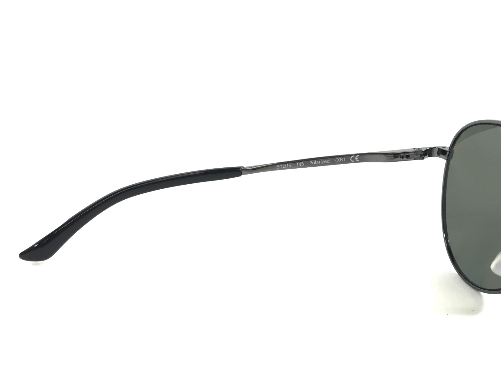 Smith Sunglasses Layback KJ1 X5 Gunmetal Frames with Dark Green Polarized Lenses