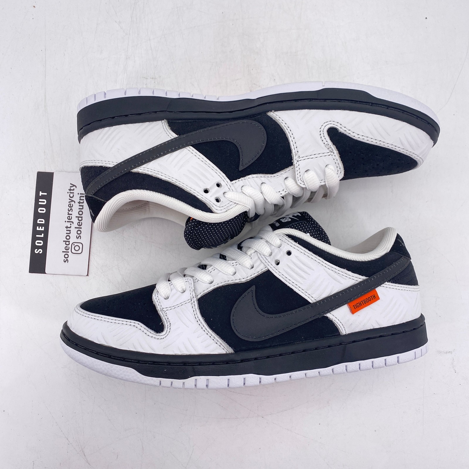 Nike SB Dunk Low Pro QS “TIGHTBOOTH” 2023 – Size 7.5 – fd2629 100 (936-2)