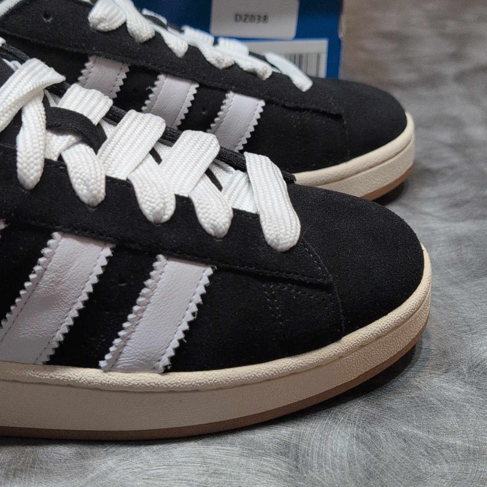 adidas Originals Campus 00s Core Black/Cloud White Low Top Sneakers Men HQ8708