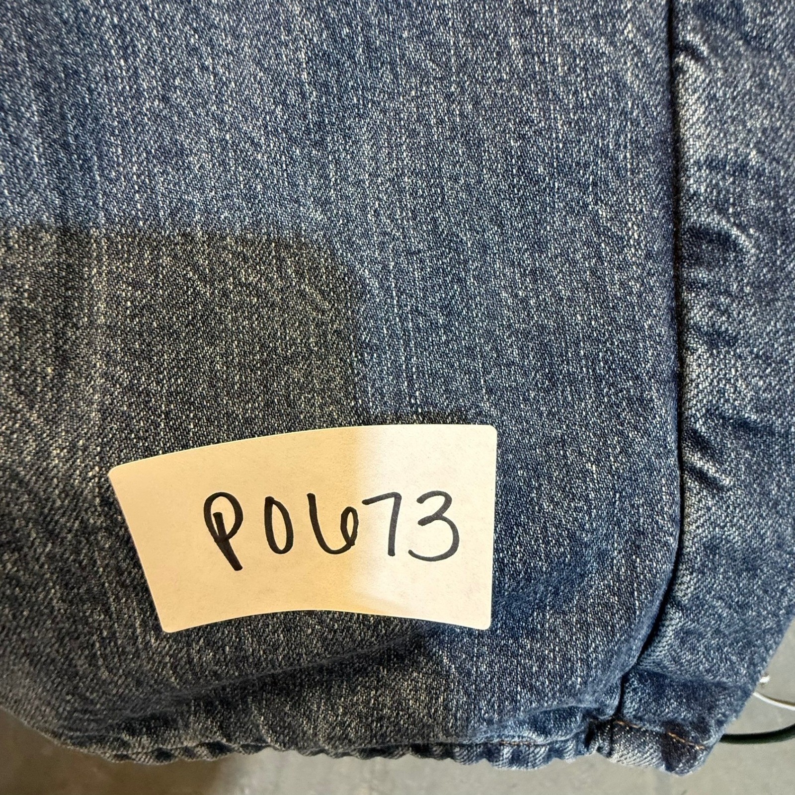 Carhartt Mens Relaxed Fit Flannel Lined Jeans Blue Denim Straight Leg 34×34