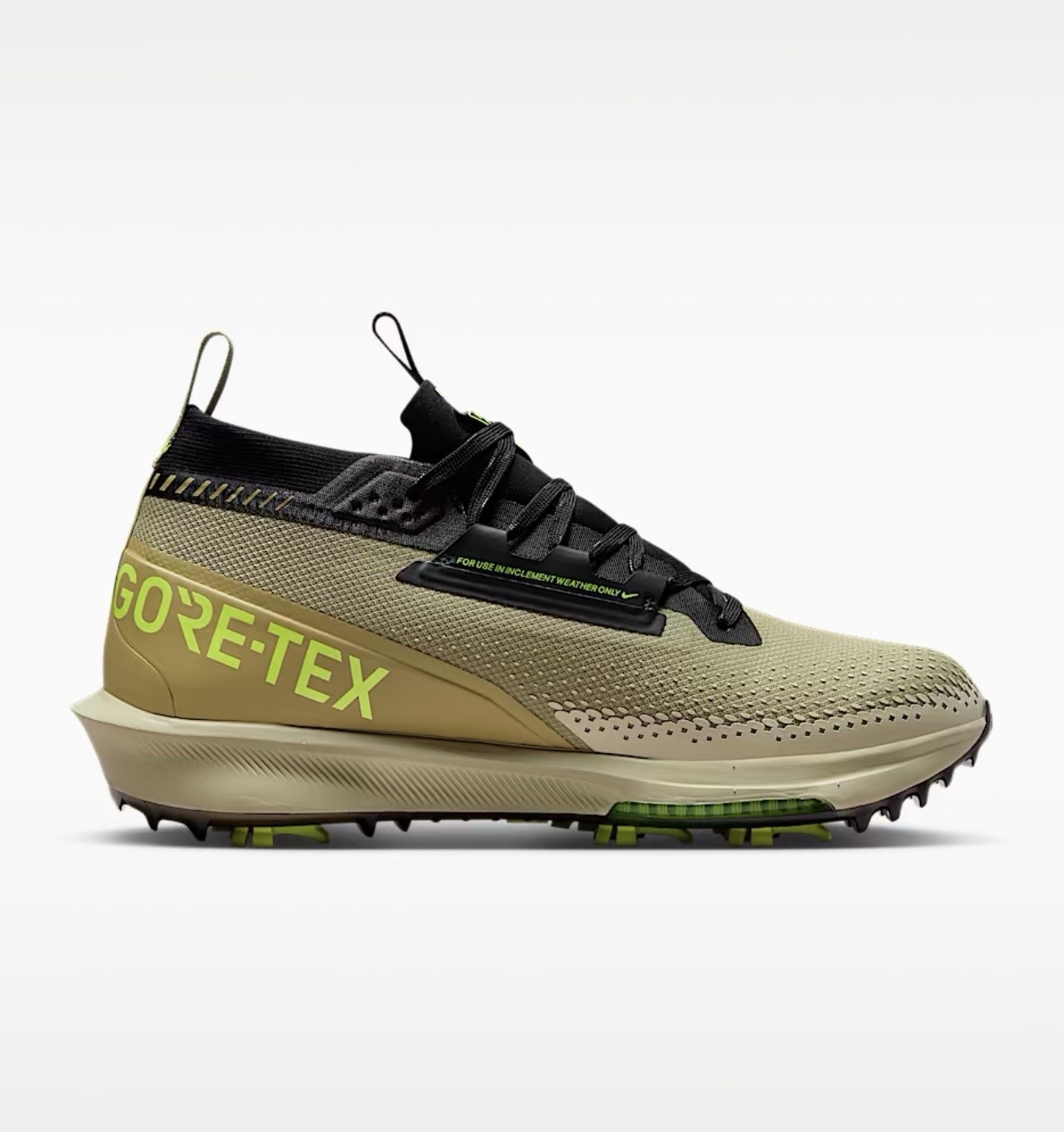 Nike Infinity Tour Next% 2 GTX Dusty Olive Black Volt FV4897 300 Men’s Size 8