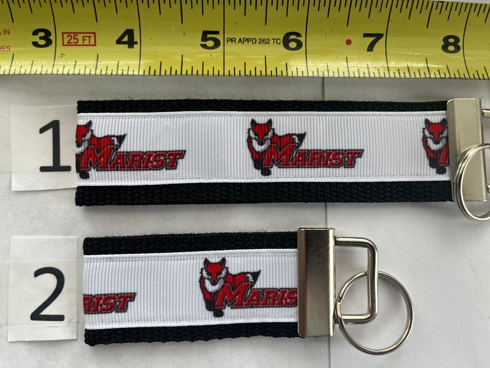 Marist College Keychain Stocking Stuffer Gift 4 Him Her Mom Dad Nana Red Foxes