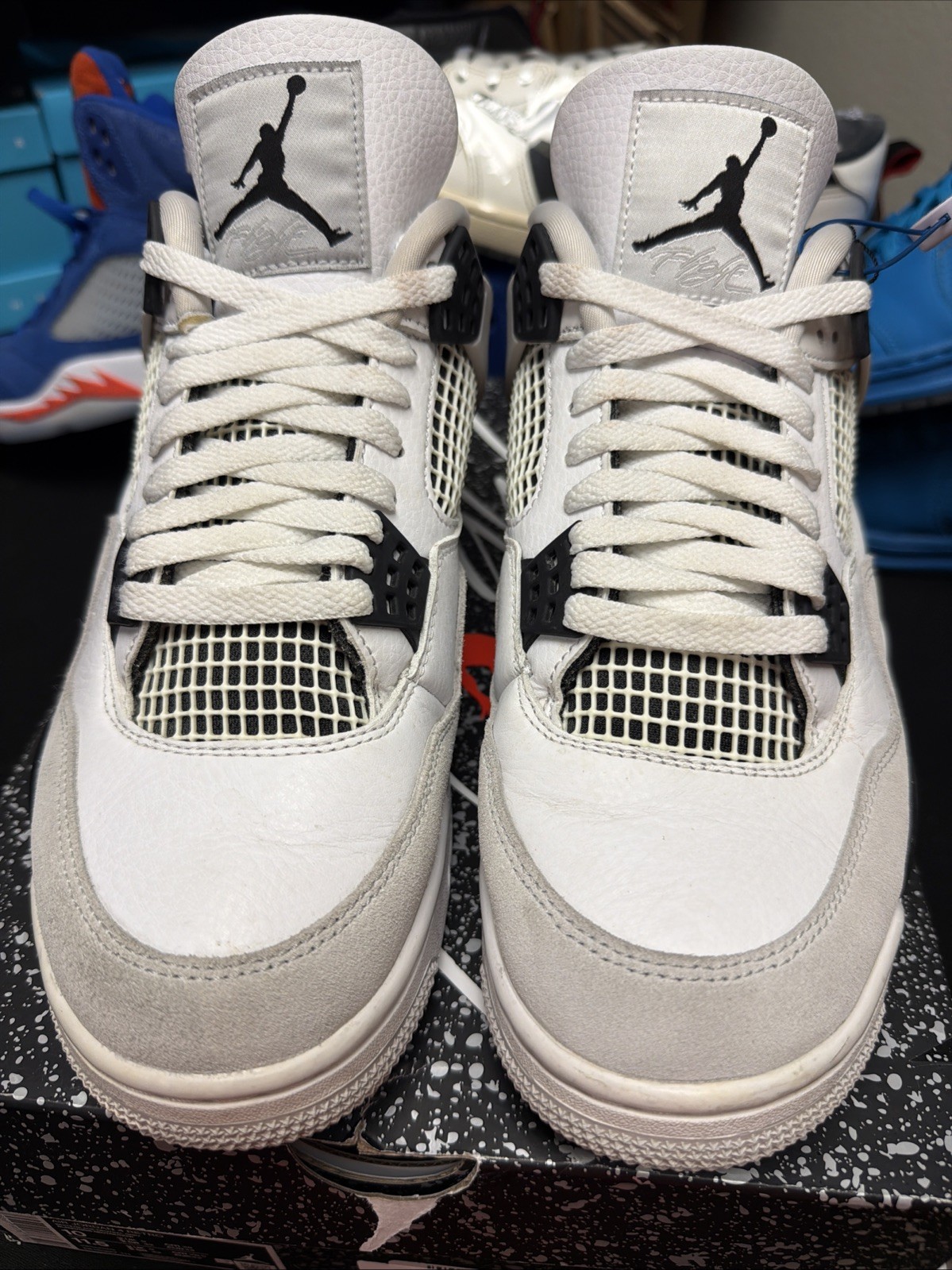Size 10 – Jordan 4 Retro Mid Military Black