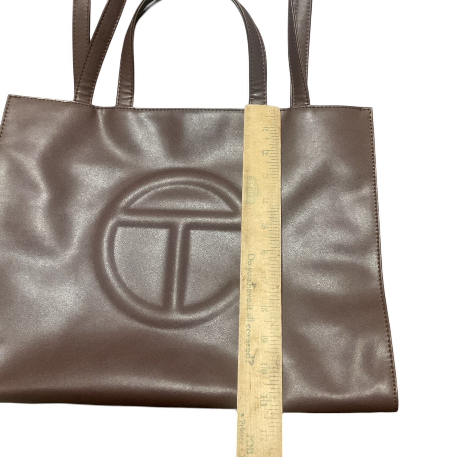 TELFAR Brown Medium Shopper Bag Tote Bag