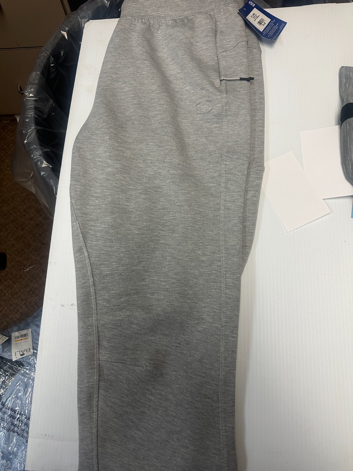 small Oxford Gray Champion Flex Pant Reverse Weave retail $70