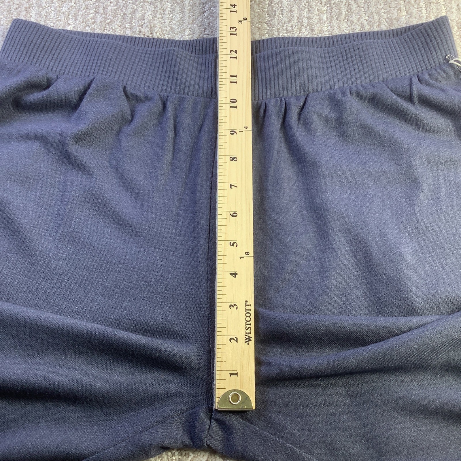 Splendid Collection Womens Wide Leg Lounge Pants Navy Blue Size L NWT