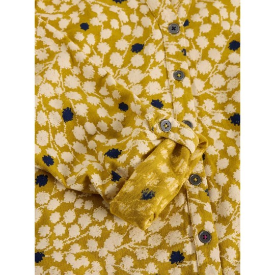 White Stuff Annie Shirt in Chartreuse Multi – Sizes 10 & 16 – BNWT – Was £45