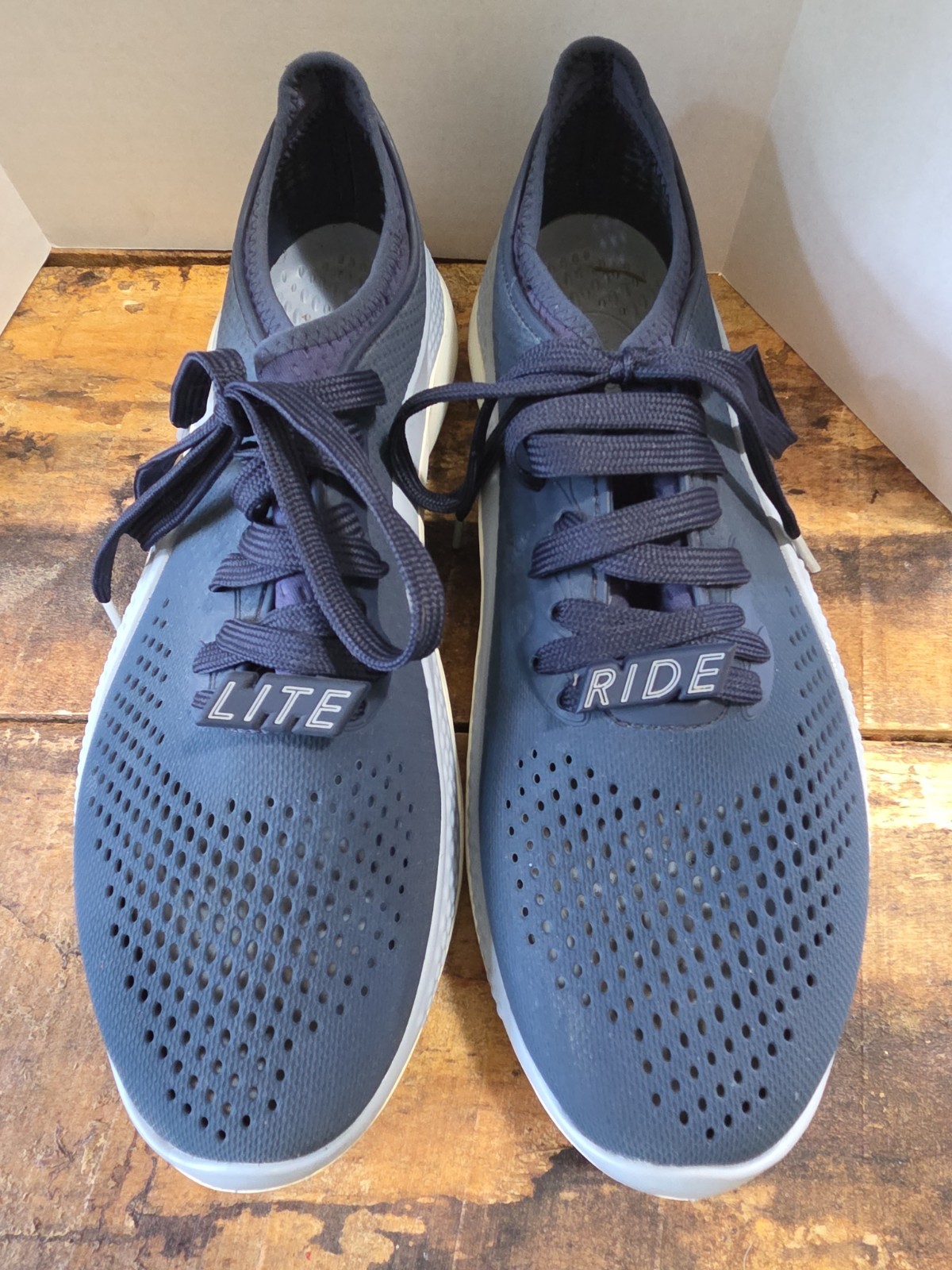 Crocs Literide 360 Pacer Navy Blue Water shoes Men’s Size 10 206715