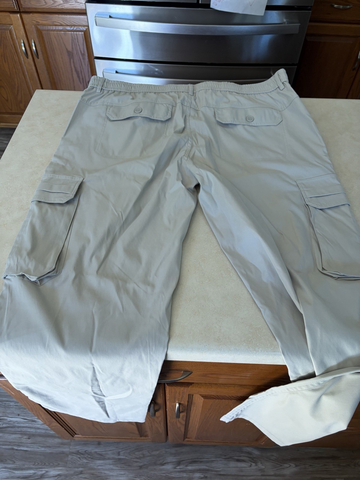 Flex Rover NWT 2 Pairs Men’s 3X x 32 Cargo Pants Khaki And Navy Blue
