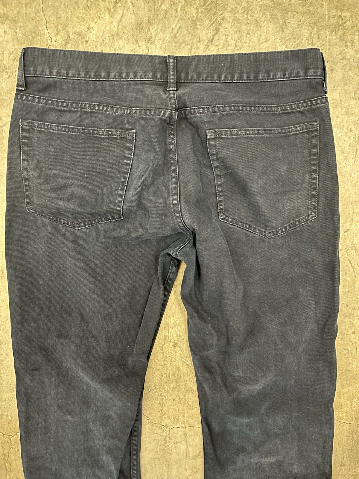 J Crew The Sutton Pants Men 34×30 Blue Herringbone Smart Casual Office City