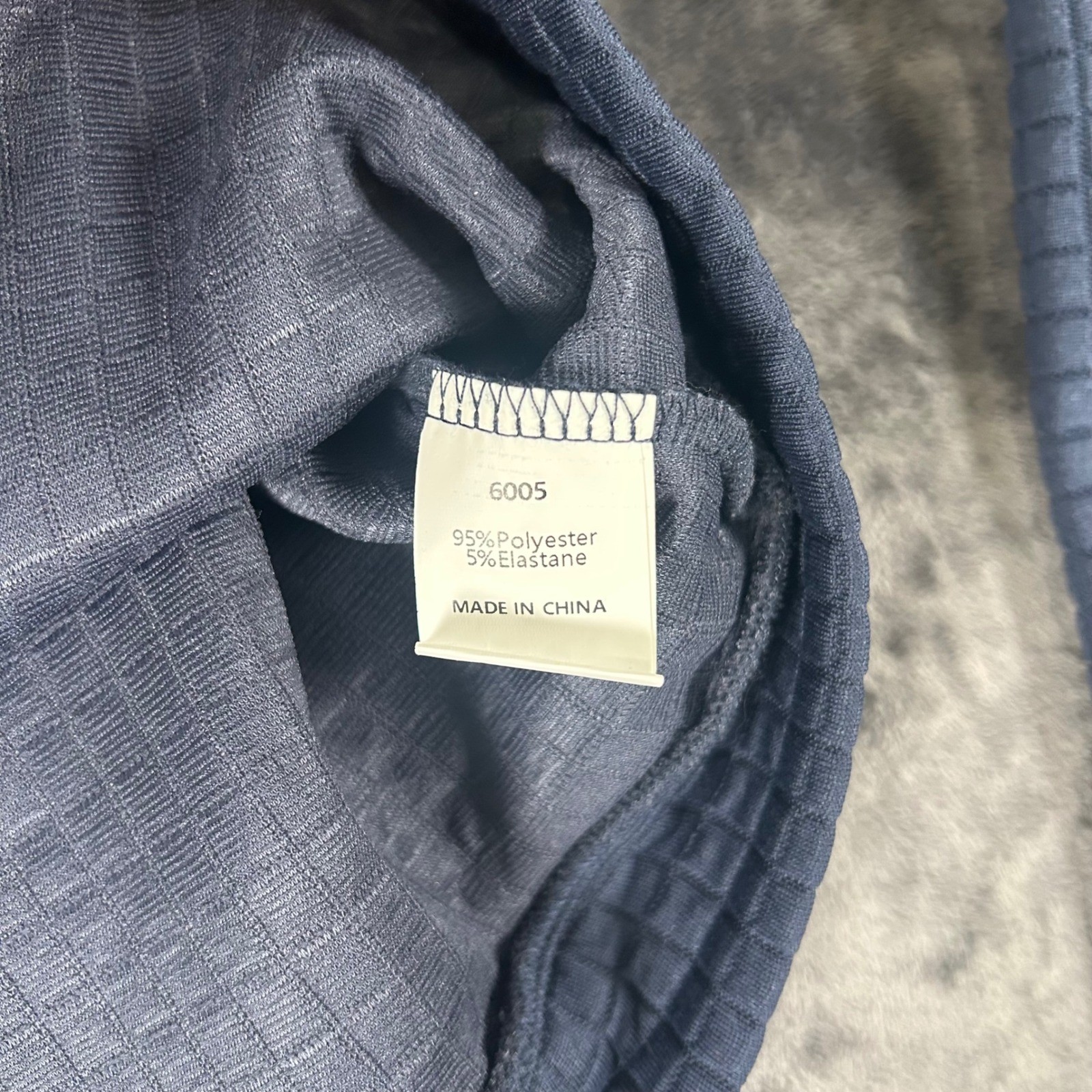 PrettyGarden Quilted Jacket Women Small Blue Button Up Cropped Waffle Knit 6005