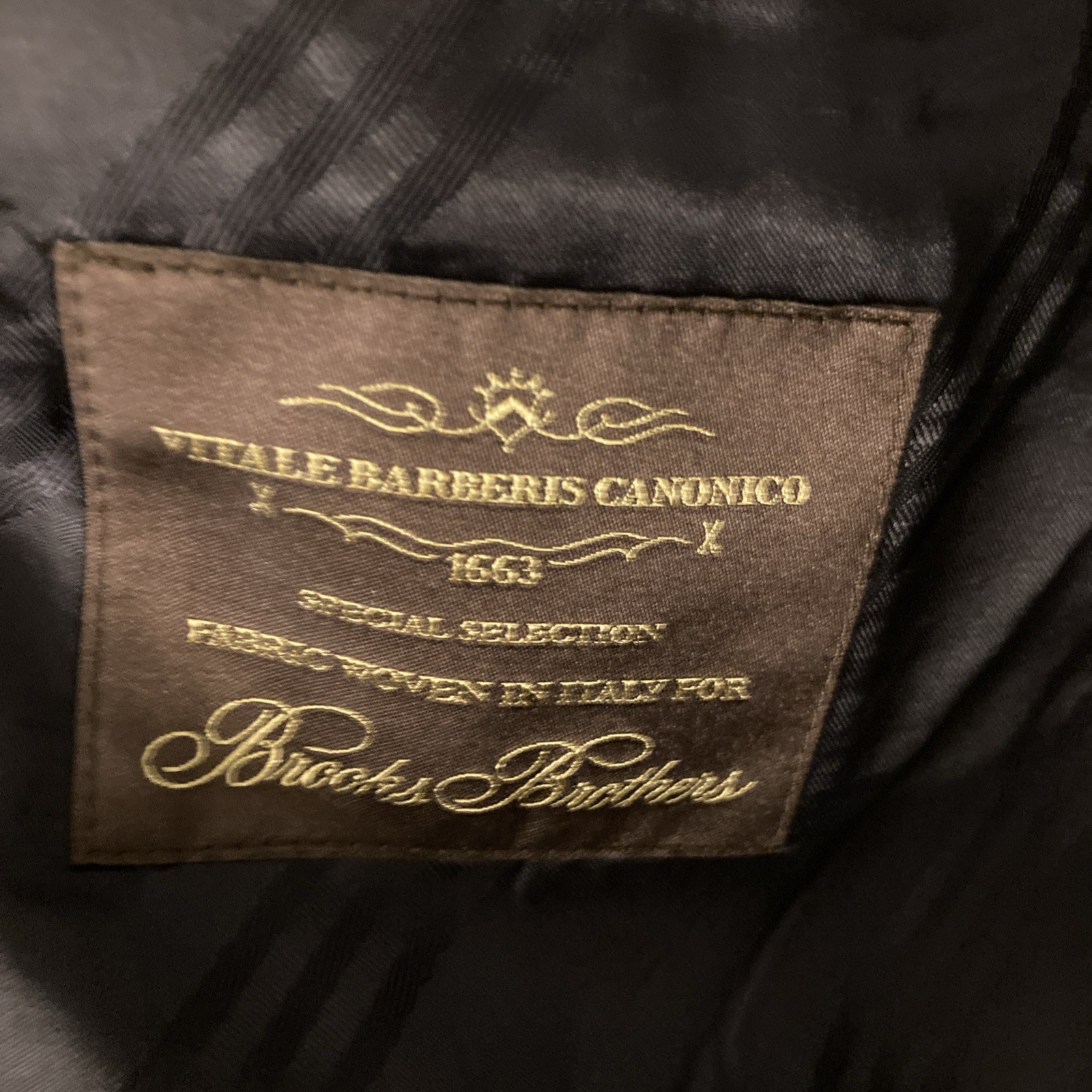 Brooks Brothers 1818 Blazer 41R Regent Fit Vitale Barberis Canonico Wool Italy