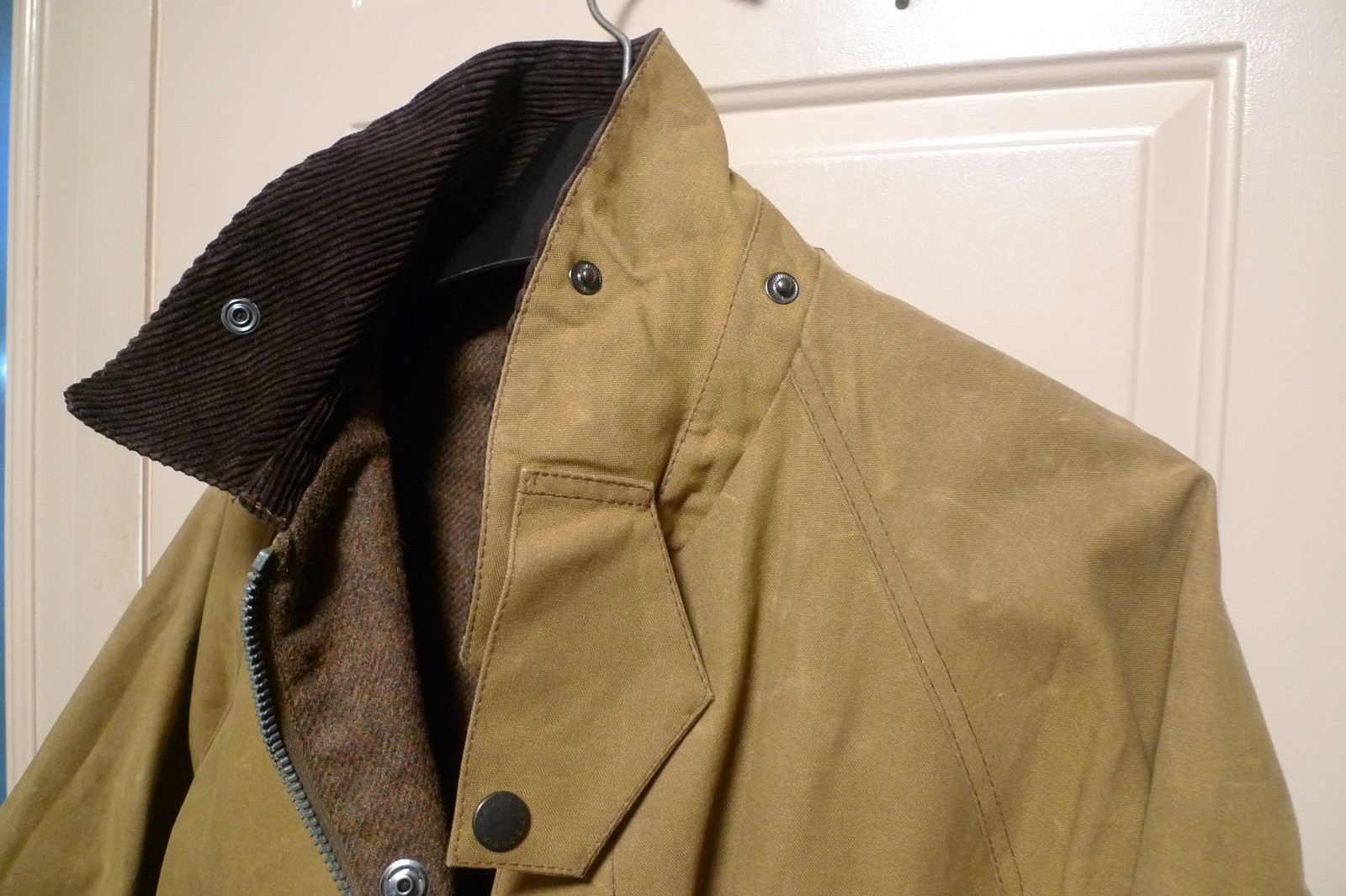 BARBOUR – A501 CRASTER 10 OZ WAX COTTON JACKET – EXTRA HEAVYWEIGHT – 46 – RARE