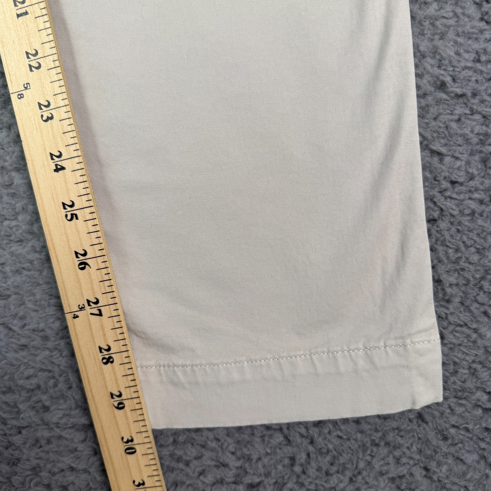 Todd Snyder Pants Mens 31×30 Bone Khaki Tab Front Chino Straight Fit Stretch NEW