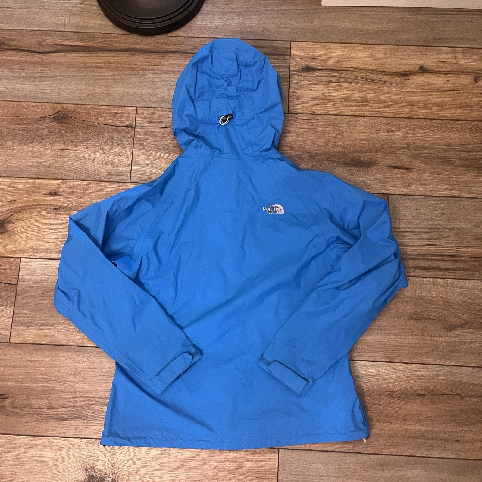 North Face Jacket Womens Medium Blue HyVent DT Waterproof Hooded Outdoor Coat