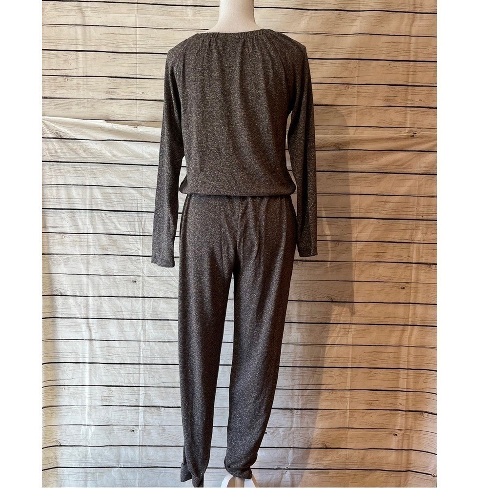 GAP Girls Glitter Gold Jumpsuit