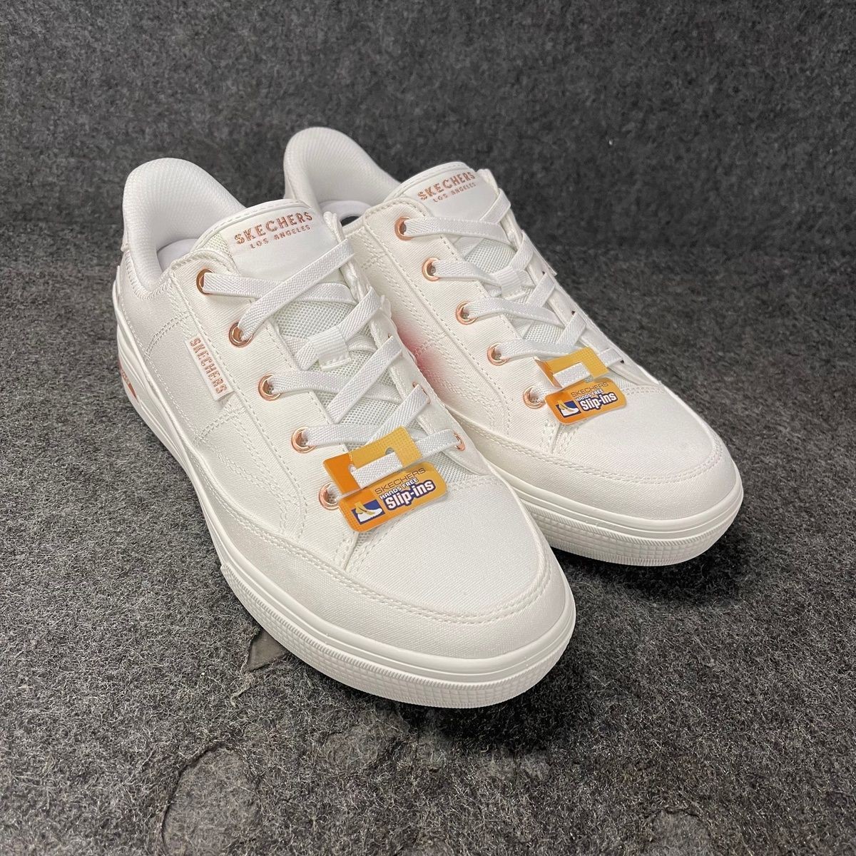 SKECHERS Arch Fit Arcade See Ya There Women’s Size 9 White 177197W
