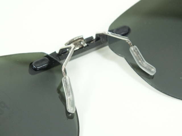 Custom Fit Polarized CLIP-ON Sunglasses For Ray-Ban CLUBMASTER 3016 49×21 RB3016