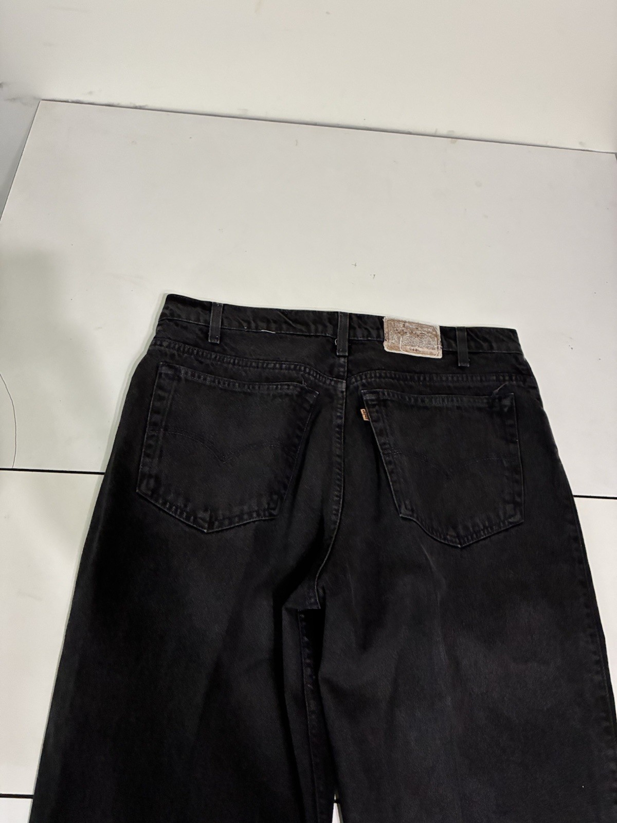 Levi’s 540 Jeans 38×30 Black Relaxed Fit Signature Series Denim Skater Baggy 90s