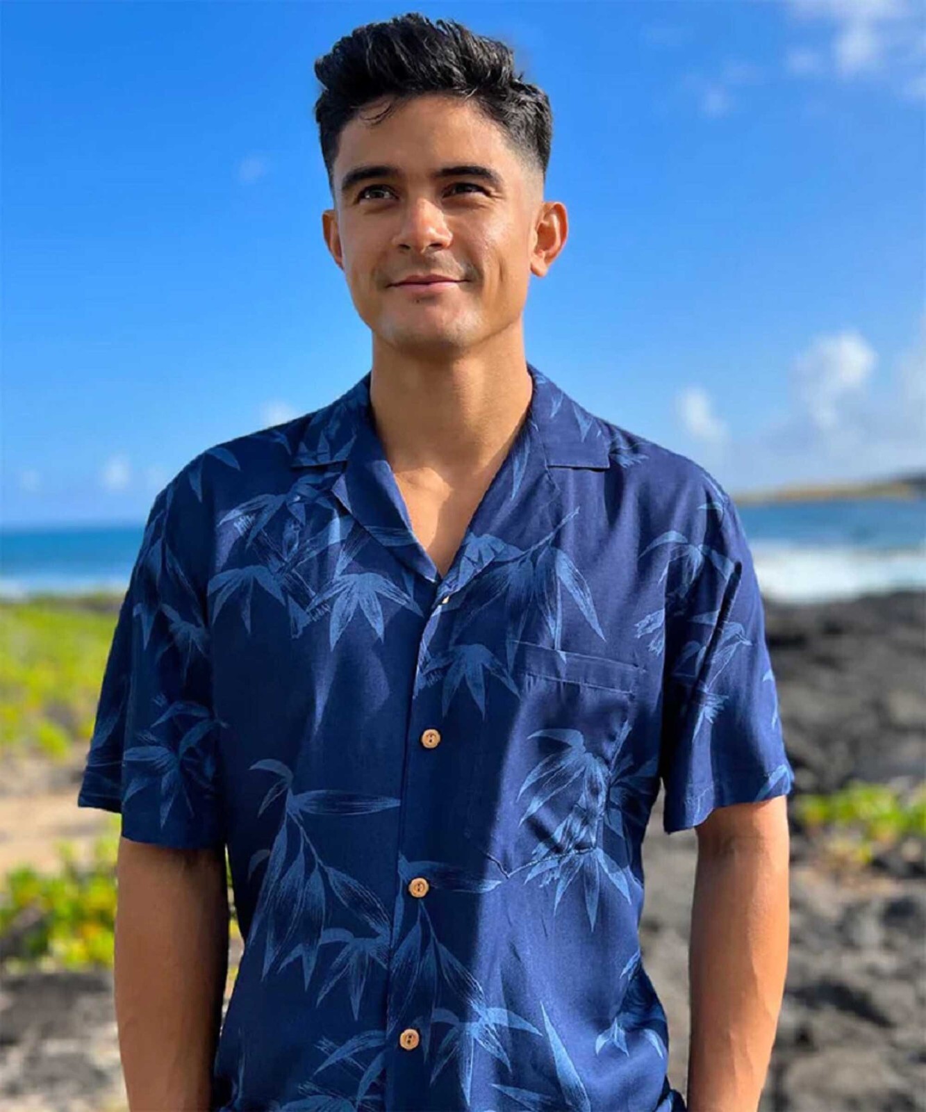 Paradise Found “Bamboo Wedding” Hawaiian Shirt