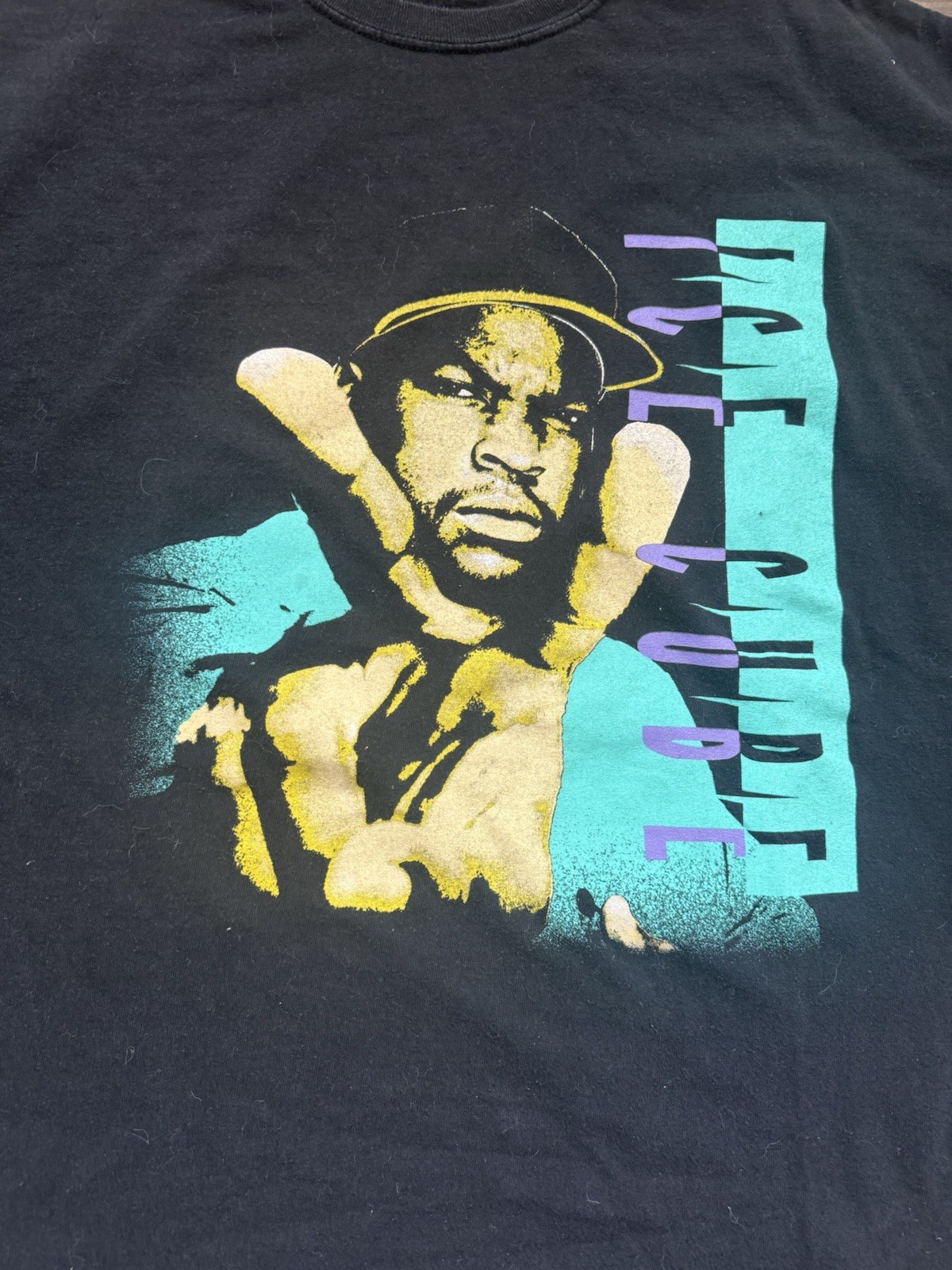 ICE CUBE T SHIRT Retro 90s West Coast NWA Gangsta Rap NWA Grunge L XL Hip Hop