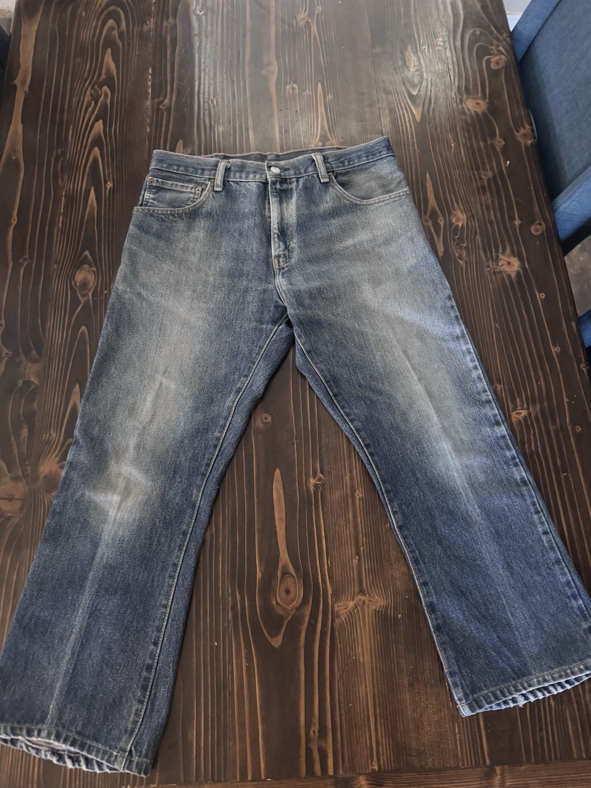 Levi Strauss & Co. 517 Quality Denim Jeans with Rivet Detailing 33×30