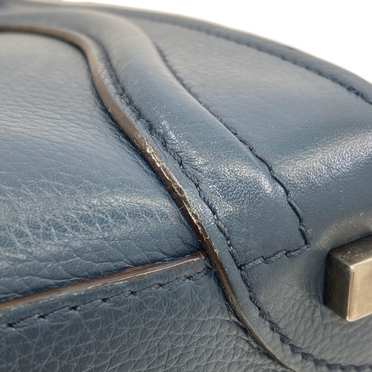 CELINE Luggage micro Tote Bag Calf Ladies [Used]