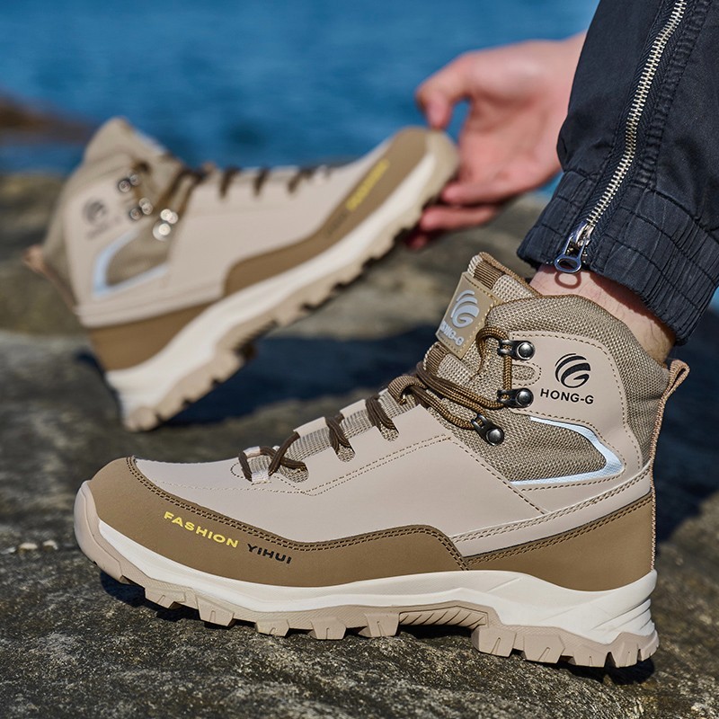 Non Slip Safety Shoes Men Steel Toe Work Boots Indestructible Protective Shoes