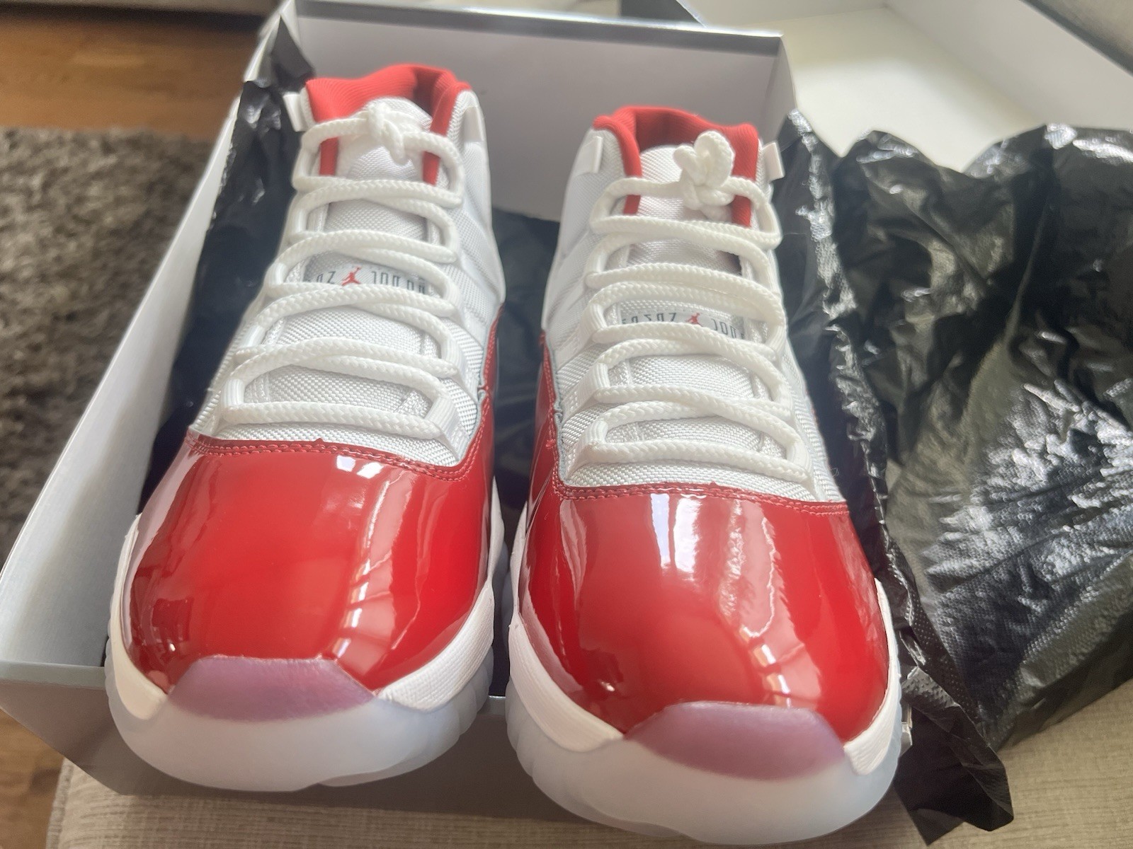 Jordan Air Jordan 11 Retro High Cherry White/Varsity Red/Black CT8012-116