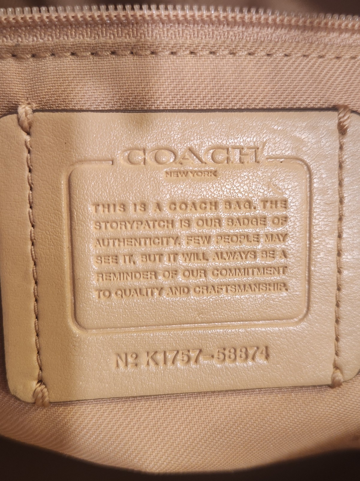 Coach Prairie Pebbled Leather Satchel Crossbody Women’s Handbag – Camel/Tan
