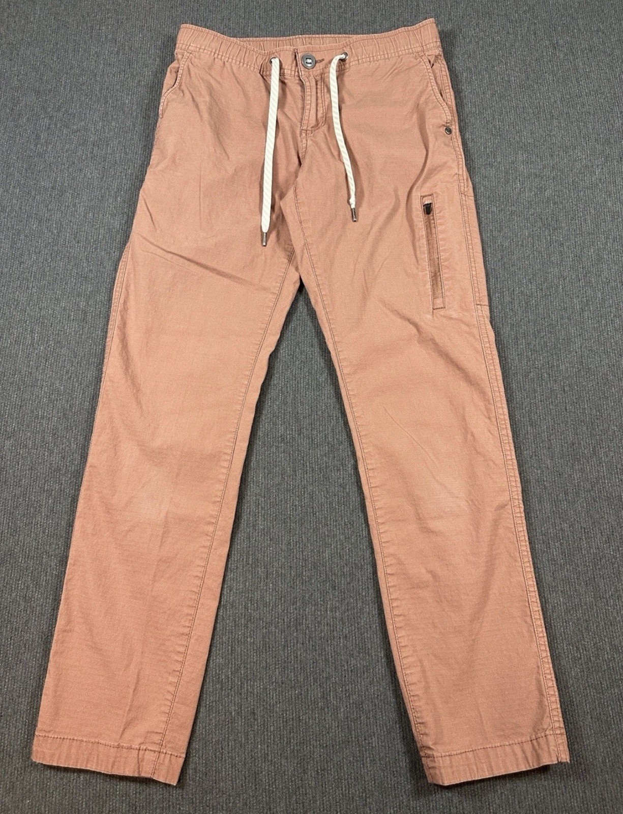 Vuori DuraTerra Ripstop Pants Women’s Small Terracotta Outdoor Pocket Hiking