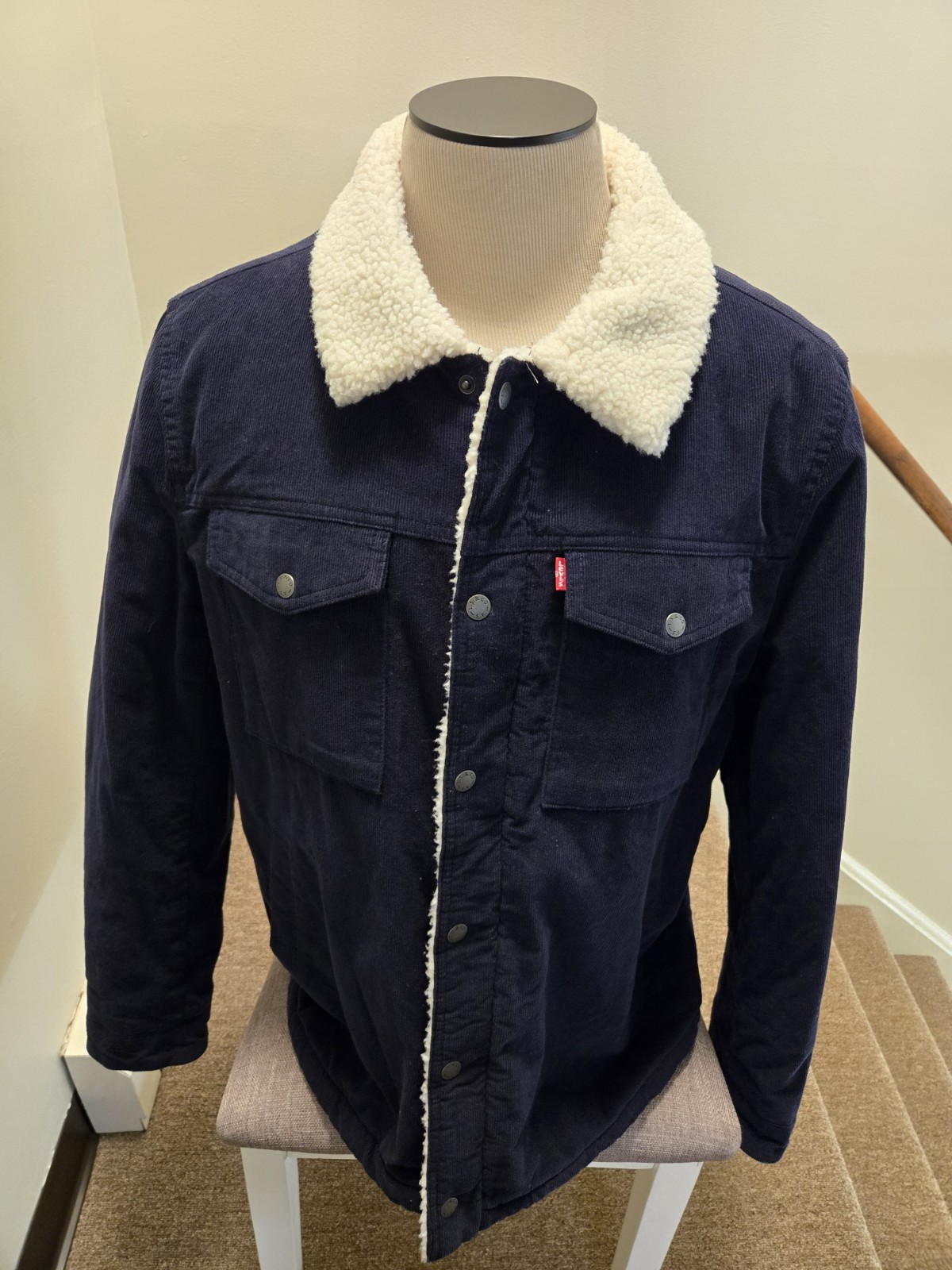 Levi’s corduroy sharpa winter jacket