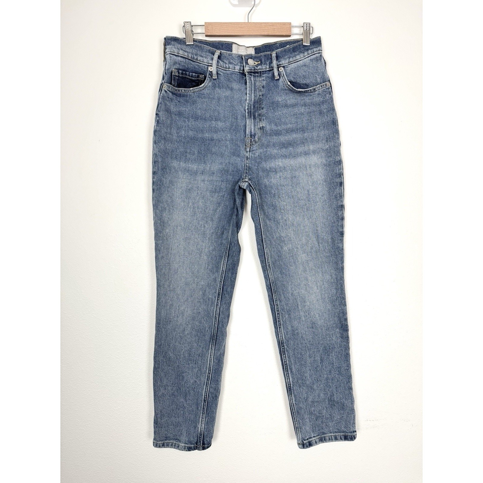Everlane Jeans Women’s 27 Original Cheeky Crop Denim Organic Cotton High Rise
