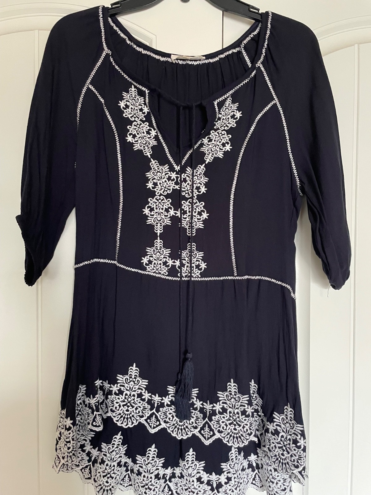 Sugarlips Dark Navy Women’s Blouse Small