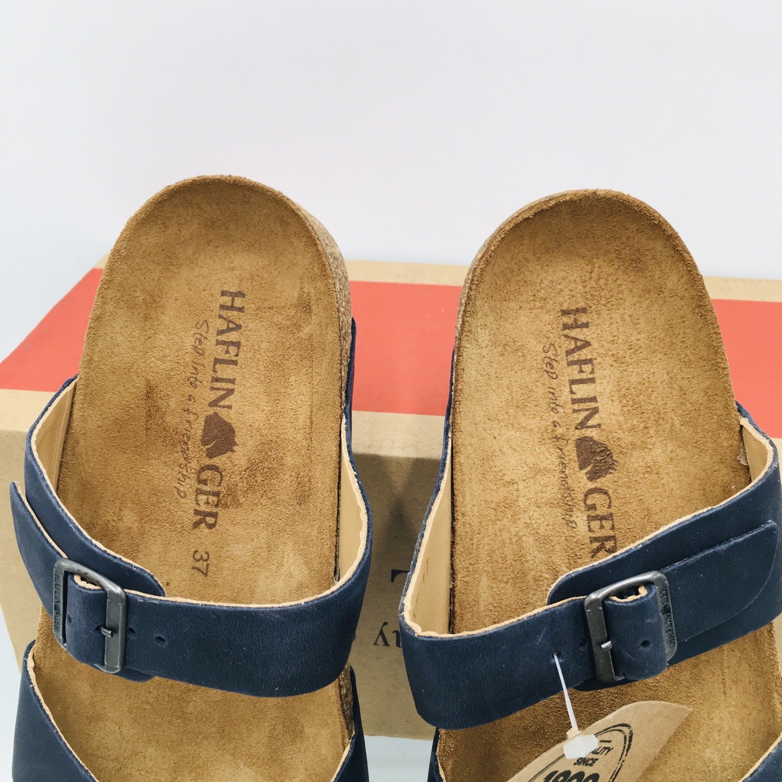 Haflinger – Juno – Marino Leather Sandals Women’s Size EU 37 US 6 M