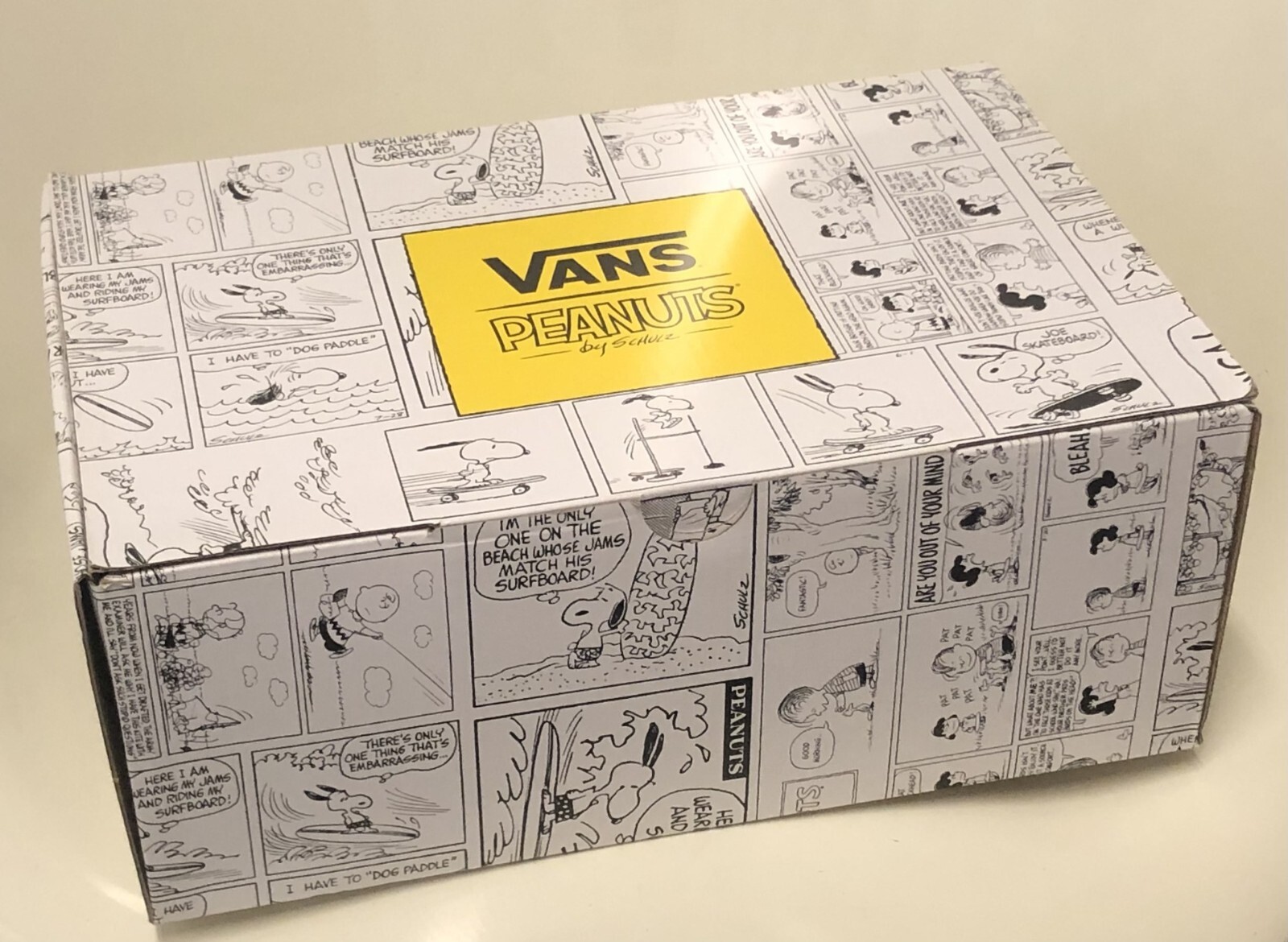 Vans X Peanuts SK8-Hi Charlie Brown Yellow/Black Mn’s 5.5 Wn’s 7 Limited Edition