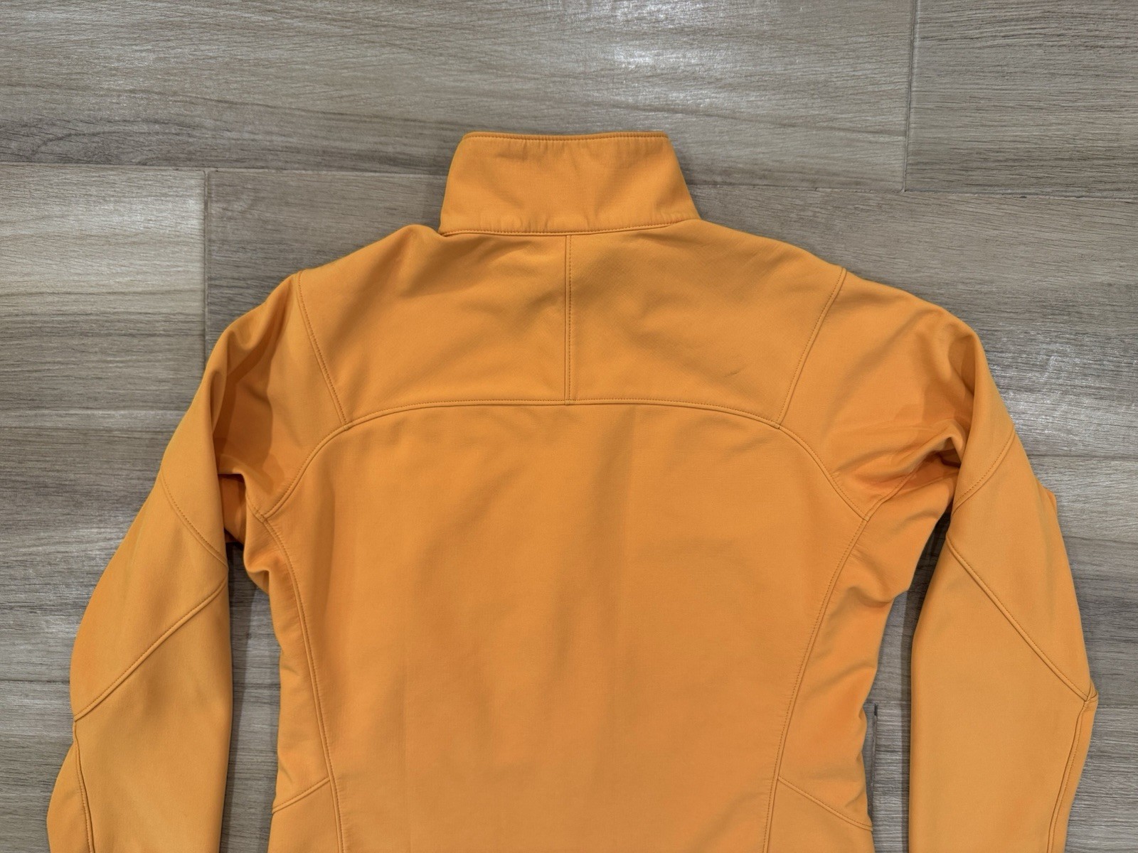 Patagonia Women’s Adze Softshell Jacket MEDIUM Orange Full Zip Outdoor *SEE PICS