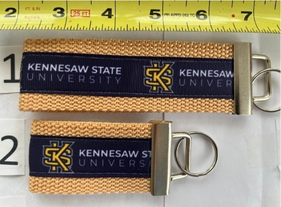 Kennesaw State University Keychain Gift 4 Him Her Mom Grad Alumni KSU