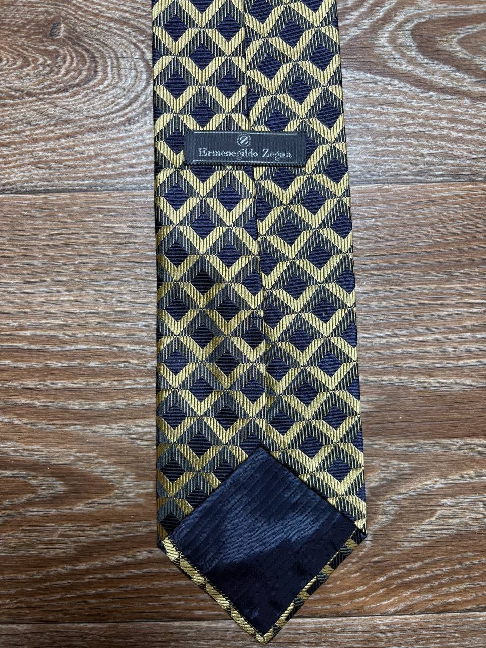 Ermenegildo Zegna 100% Silk Tie Made in Italy