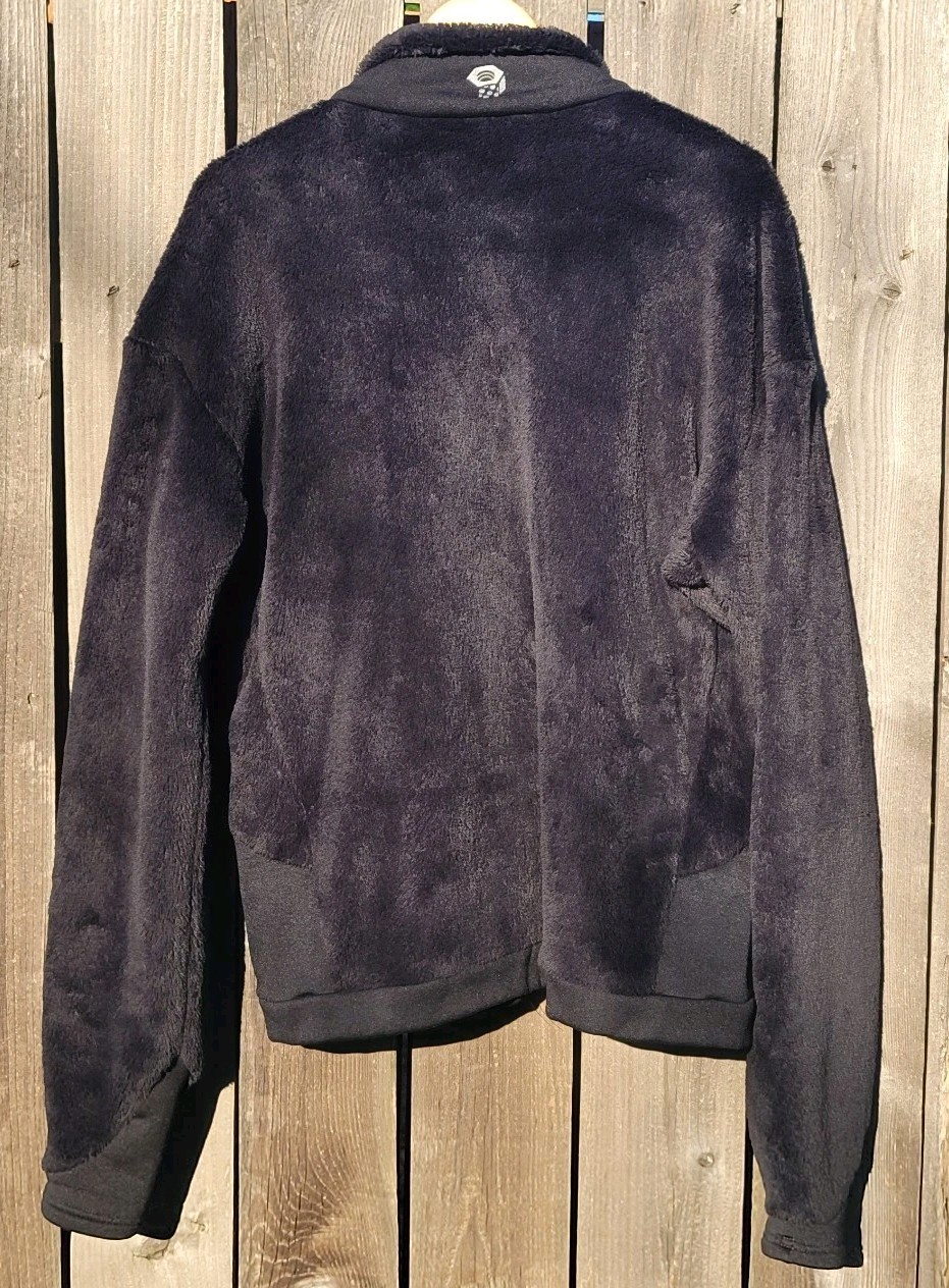 Mountain Hardwear Men’s Polartec Thermal Pro Monkey Fleece Jacket XL Black
