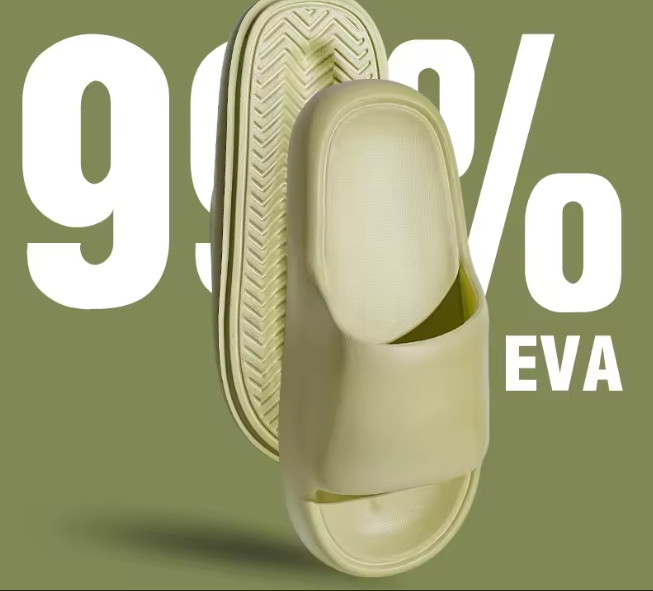 Cloud Slides Unisex Bathroom Slippers Non-Slip Cushion Sandals Thick Platform