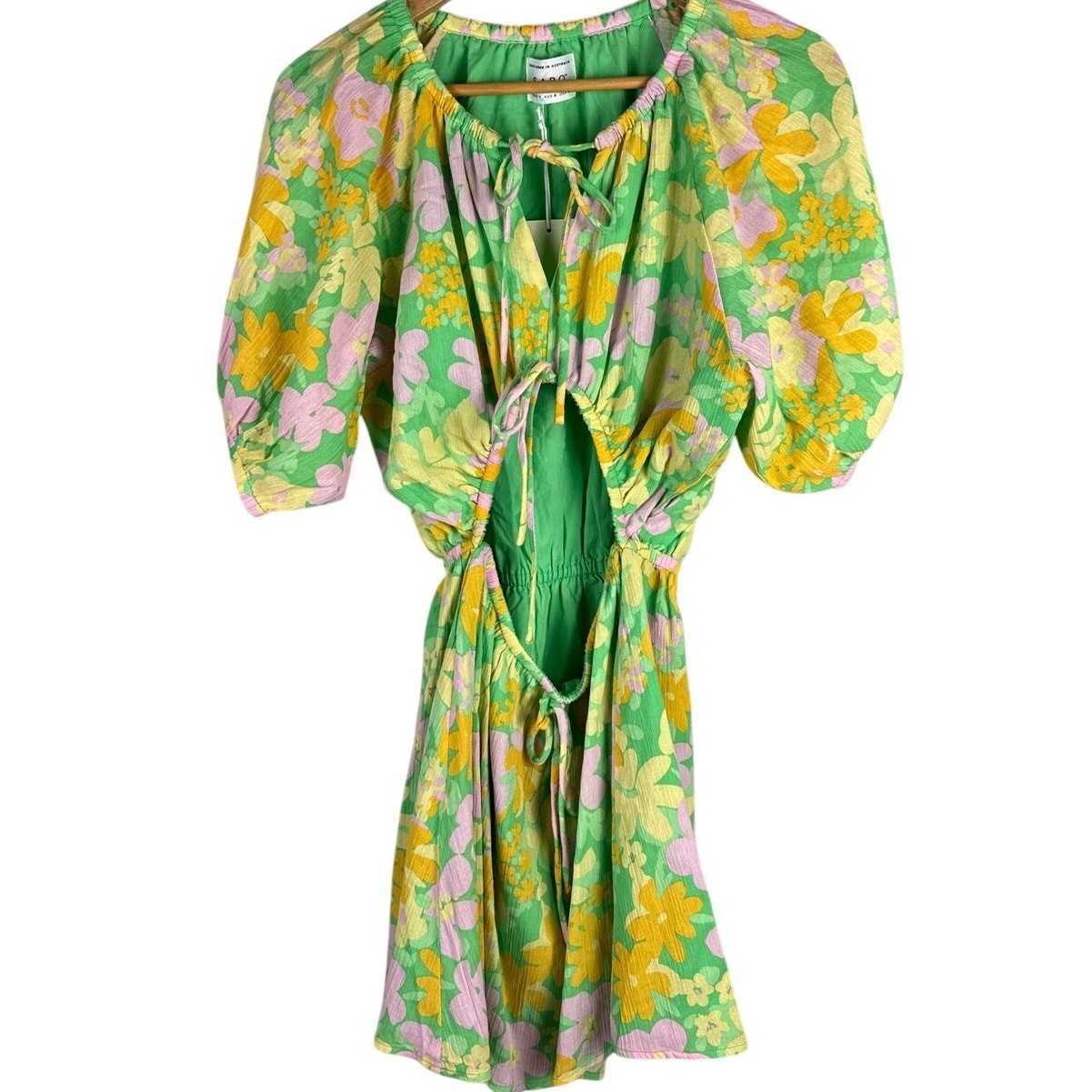 Sabo Milo Dress Juniper Green Size Small
