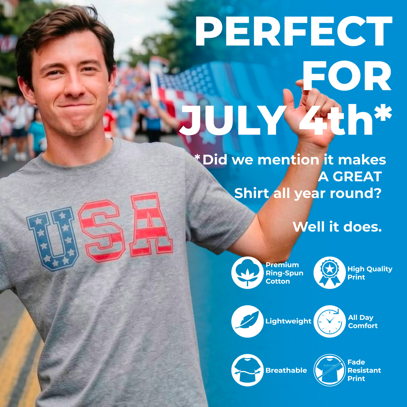Mens Safety Third T Shirt Funny Fourth Of July Fireworks Dangerous Joke Tee For