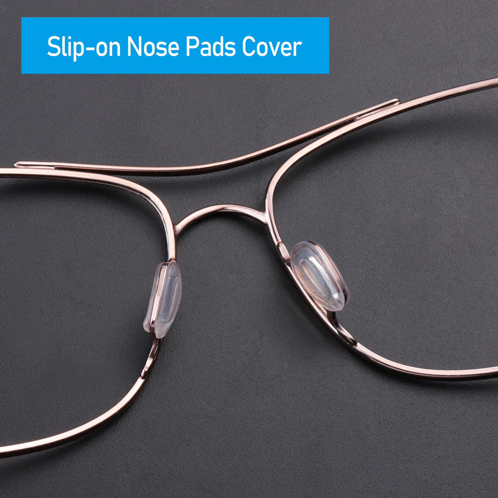 Silicone Replacement Crystal Clear Nose Piece For-Oakley Carbon Blade E/Wire 2.1