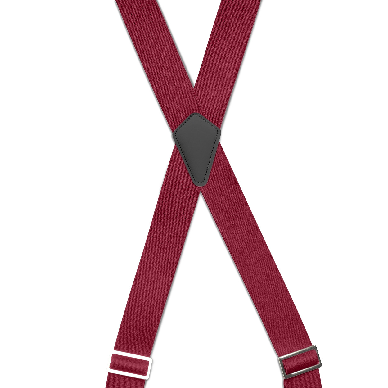 Men’s Suspenders – 1.5 width,Belt Loop, Various Colors, X Style, Snaps, USA Made