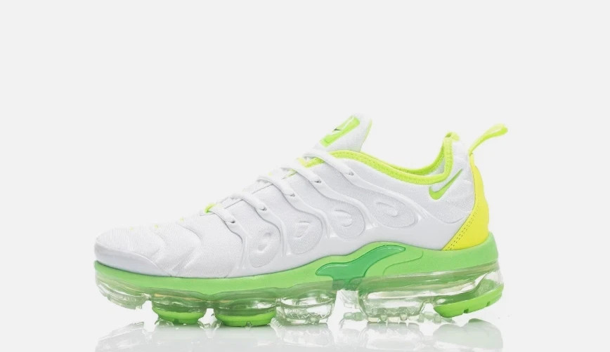 Nike Air VaporMax Plus TN White green Men’s Shoes Size 7-13 Ship Free-